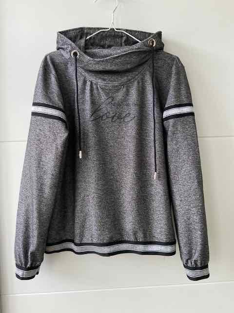 Elastic-Band, Gummiband Metallic gestreift, 40 mm breit – 3 Meter – Bild 3