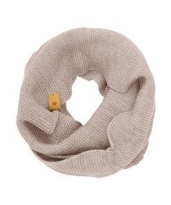 Huttelihut –  Schal „SNOOD“, Merino Wolle, coblestone