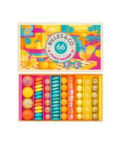 Billes & Co. – Murmeln „Juicy Colours“, 66 Glasmurmeln