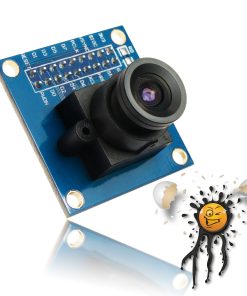 Arduino ESP32 AVR I2C Camera Modul OV7670 Modul 640×480 3MBits Acryl Halter