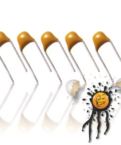 5 x Kondensatoren Keramik Ceramic Capacitor 100 pF 50V