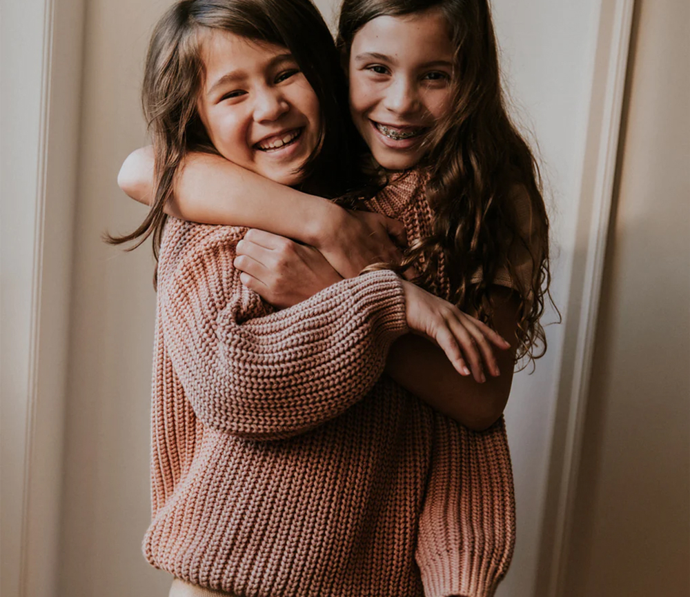 YUKI – Chunky Knit, BLUSH, Bio Baumwolle – Bild 3