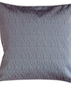 Kissenbezug Kissenhülle Jacquard abwaschbar dunkelgrau 1 Stk 40×40 cm Polyester