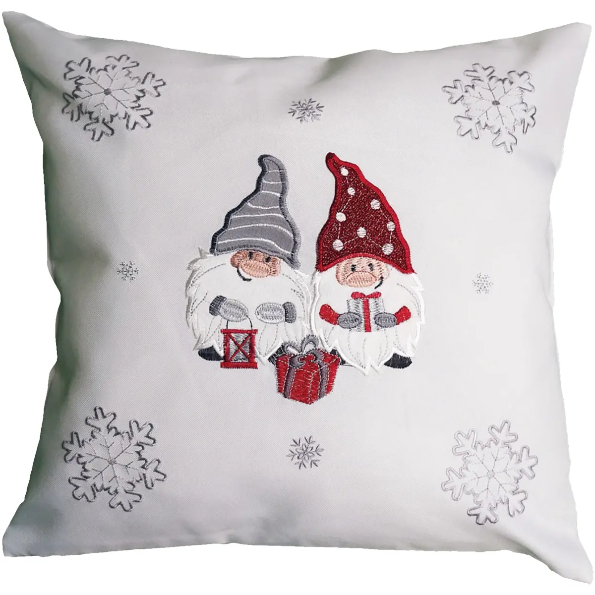 Kissenhüllen winterlich bestickt – Bild 7