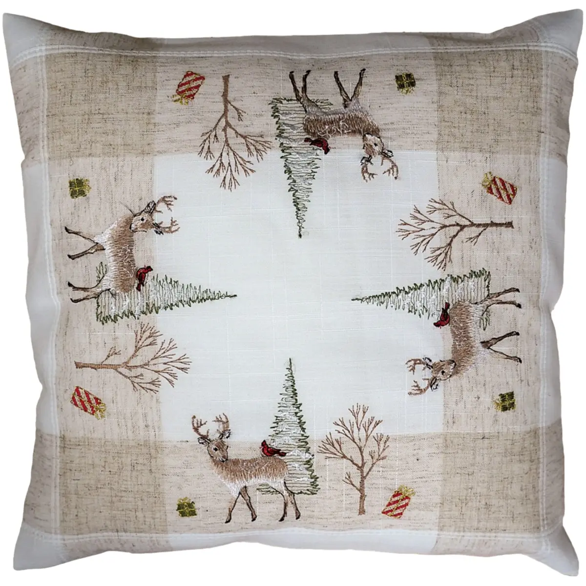Kissenhüllen winterlich bestickt – Bild 9
