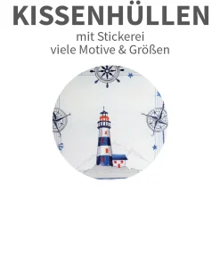 Kissenhüllen Ganzjahr Stick