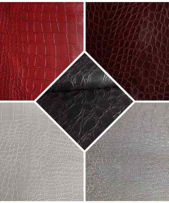 skai® Socodilo – Kroko Optik Kunstleder – Lederzuschnitt 50 cm / 150 cm