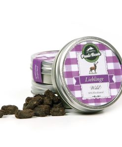 Pauls Beute Leckerli-Dose (98% Fleischanteil), Wild