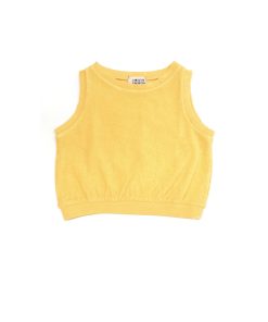 LongLiveTheQueen – Terry Top, Yellow, Biobaumwolle (6J.)