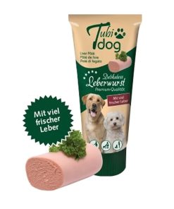 Tubidog Lebwerwurst, mit „1-Dreh-Soft-Verschluss“ (Premium Qualität)