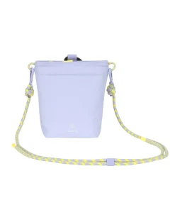 Palopa Leckerlibeutel – Karl, purple (längenverstellbare Kordel gelb/pastell lila)