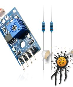 Licht LM393 LDR Light Sensor Modul 4Pin Version Resistor Set
