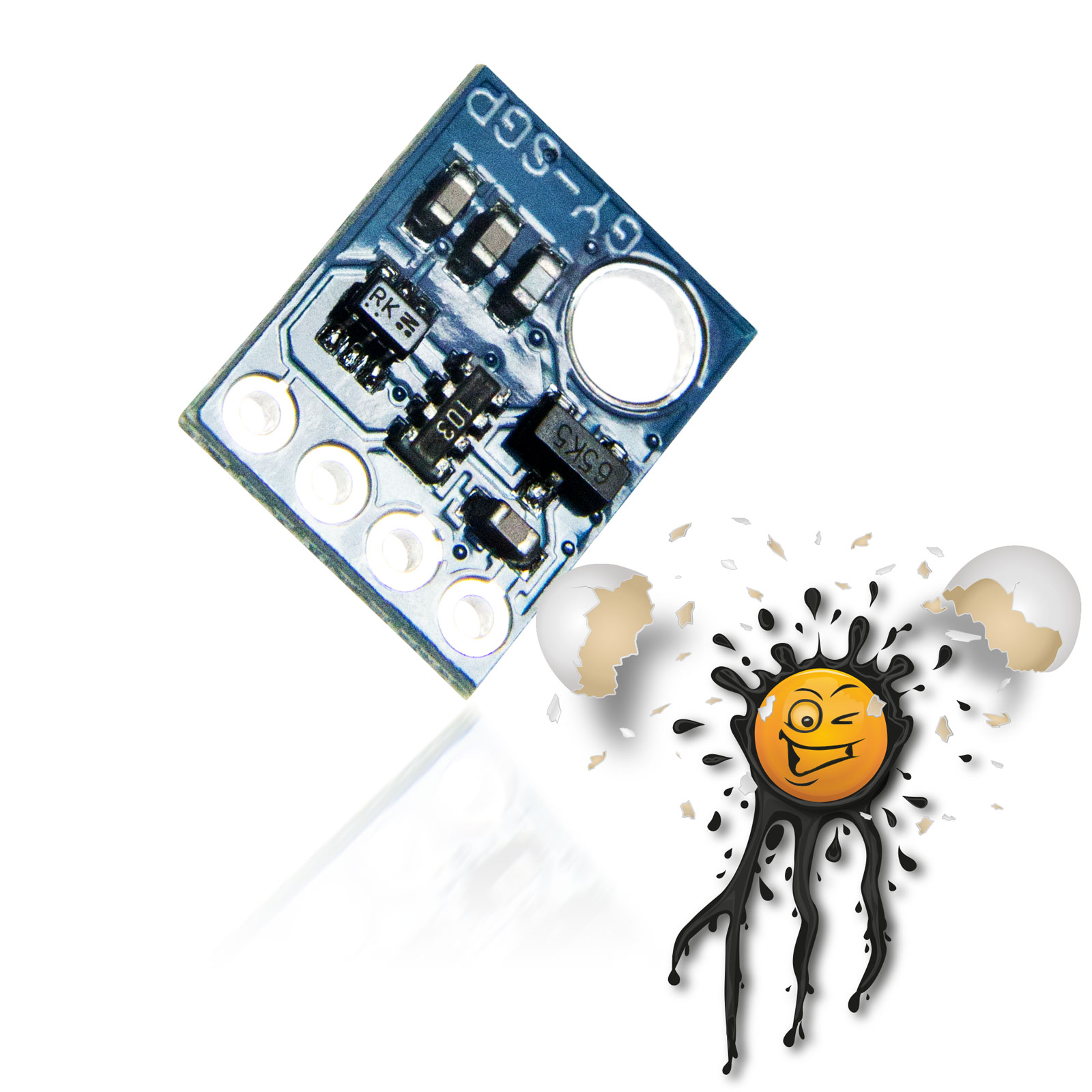 SGP30 GY-SGP30 CO2 I2C SPI Luftqualität- Air- Gas- Sensor – Bild 3