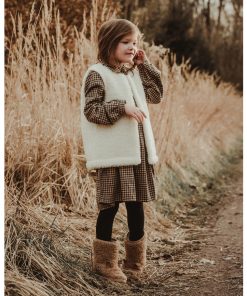 Alwero – Bodywarmer LUXI, Biowolle, natur