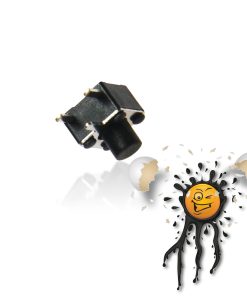 5 Stück Arduino DIY Mini Taster Micro Button Switch 90 Grad 3-polig 4,5 x 4,5 mm x 5,0 mm