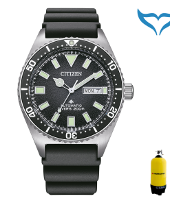 Citizen Promaster Marine NY0120-01EE TaucherUhr 20bar schwarz Tag Datum Automati