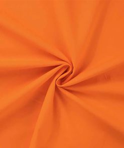 Viskose Stoff – unifarben Orange