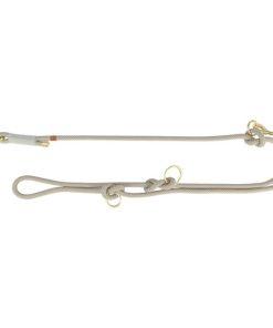 Trixie Soft Rope, 3-fach-verstellbare Tau-Leine, 2m, 6mm (XS-S, leicht, bis max. 6kg), braun/grau