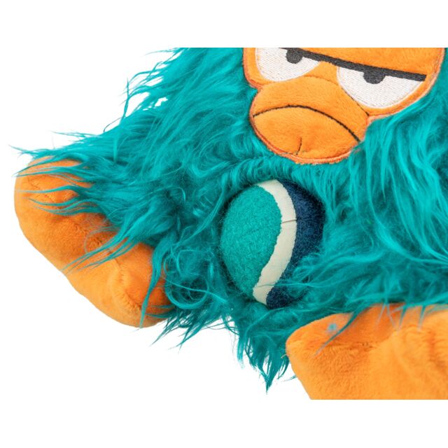 Affe mit herausnehmbarem Tennisball (ohne Glasfasern), quietscht, 25cm – Bild 4