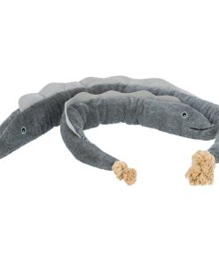 BE NORDIC Aal Karl, robust durch Tau im Inneren, ohne Quietscher, 75cm, 94cm (Aus dem Verkauf der Serie unterstützt TRIXIE Meeresschutzprojekte)