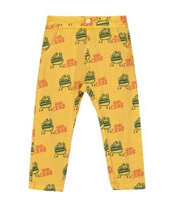 BONMOT ORGANIC – Hose „CRABS“, Safron, Biobaumwolle