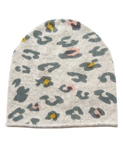 Papa Lobster – Mütze Kids/Teens, ‚LEO‘, hellgrau, Kaschmir