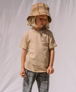 Búho Barcelona – T- Shirt Pocket, Biscotto (6J.)