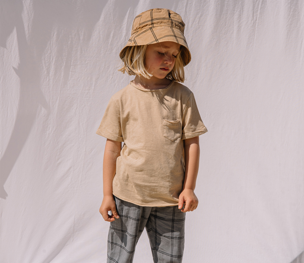 Búho Barcelona – T- Shirt Pocket, Biscotto (6J.)