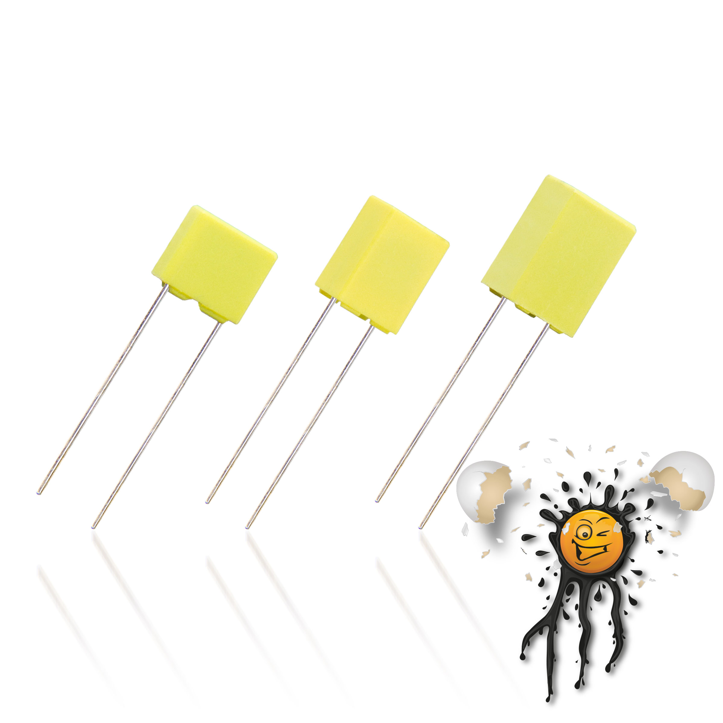 2 x Polypropylene Film Kondensator 100V 1nF-1uF – Bild 2