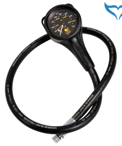 Poseidon Finimeter Cirrus 2009 Black 450 bar Manometer Konsole 5000 PSI Neu