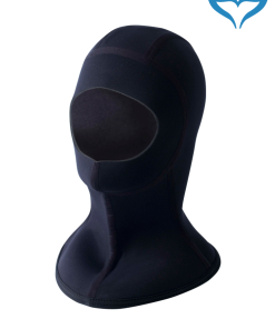 Poseidon Kopfhaube Black Line Neopren 3mm schwarz Manschette Hood Größe S M L XL