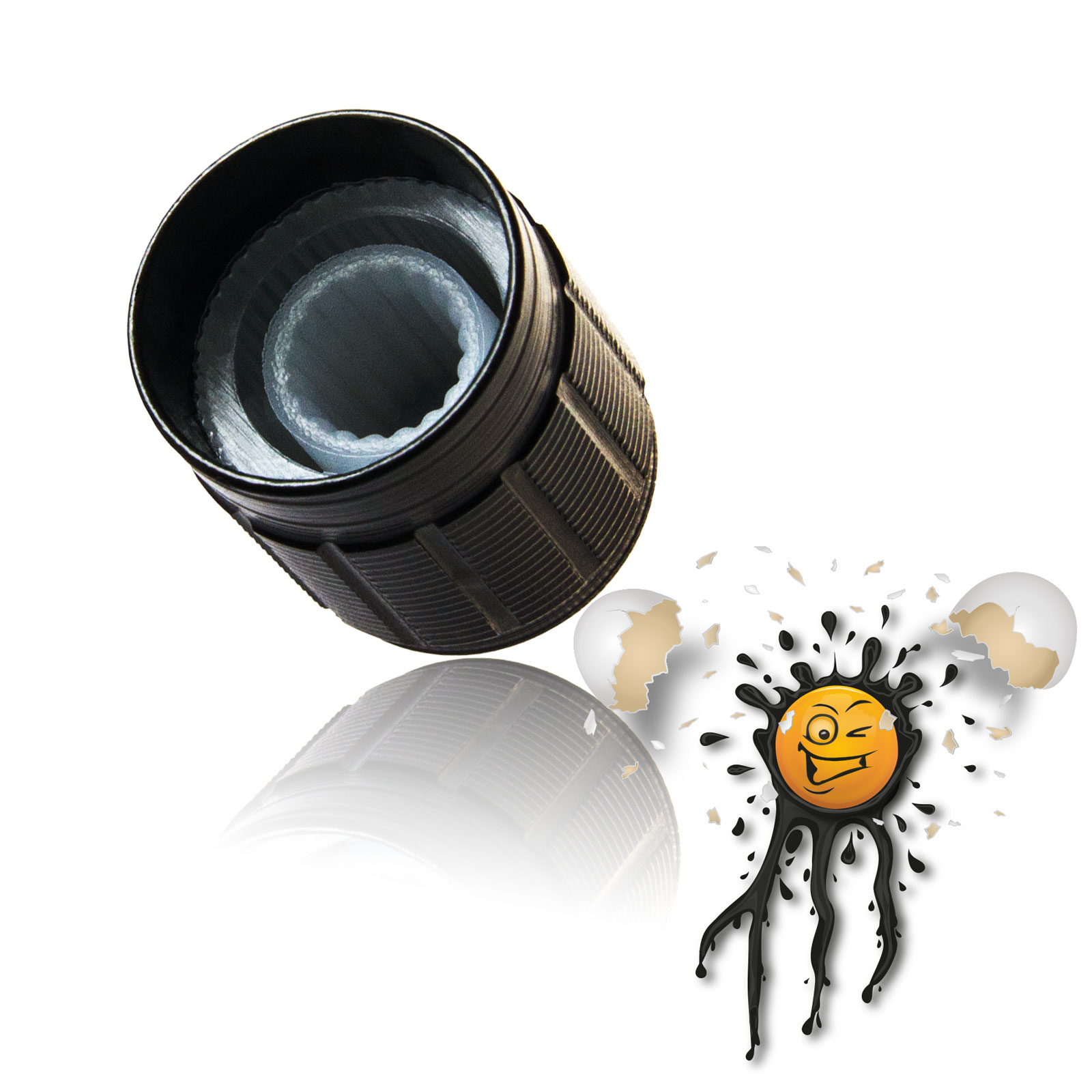 Alu Potentiometer B Type 6/11 mm Drehknopf Stellknopf rotary knob button black – Bild 3