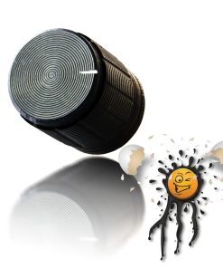 Alu Potentiometer B Type 6/11 mm Drehknopf Stellknopf rotary knob button black