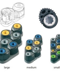 RONSTAN C-CLEATS Backenklemmen aus Carbon-Fiberglass