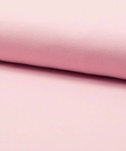 French Terry, unifarben Rosa, Sweatshirtstoff brushed