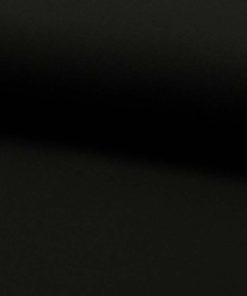Jersey, unifarben Schwarz