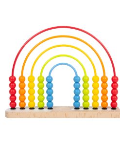 Small Foot – Motorikschleife und Abakus Regenbogen