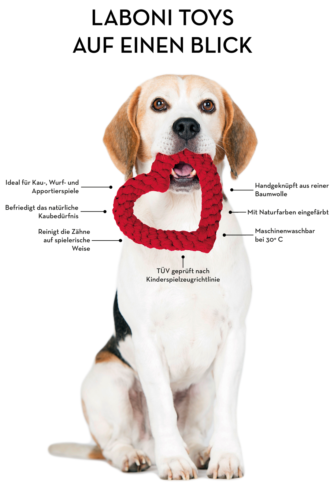 LABONI Franzi Flamingo (reine Baumwolle, mit Naturfarben eingefärbt) – Bild 5