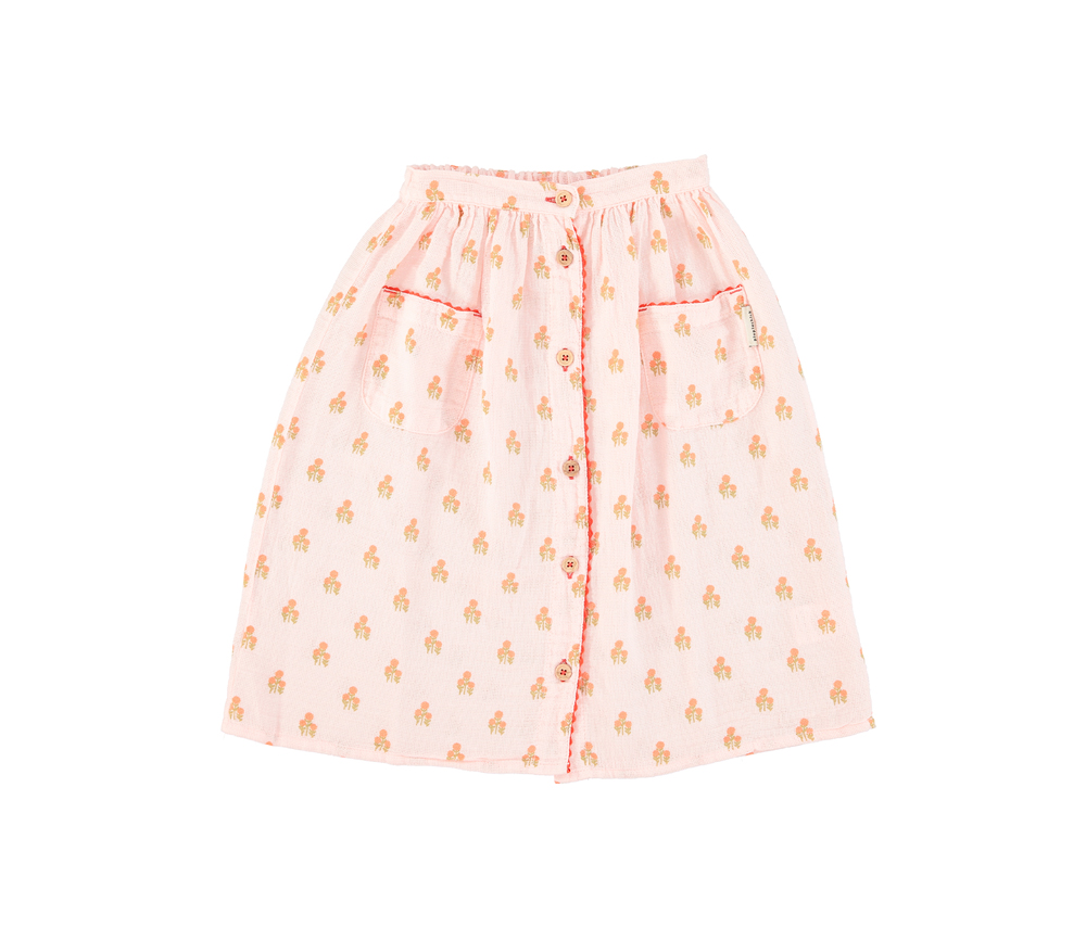 PiuPiuChick – Rock, Blumenmuster, rosé (6J.) – Bild 2