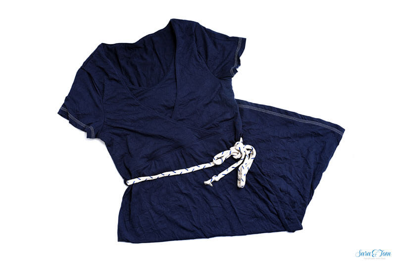 Schwangerschaftskleid, Stillkleid “CASSANDRA”, Gr. 158 – Damengr. 46 – Bild 5