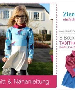 Kleid “TABITHA” – Schnitt & E-Book, Gr 110-152 [Digital]