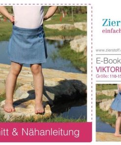Faltenrock / Wickelrock “VIKTORIA”, Gr. 110-152 [Digital]