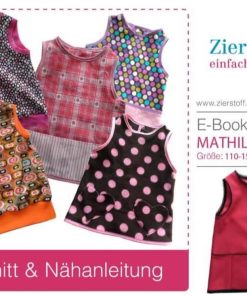 Tunika “MATHILDA”, Gr. 110 – 152 – 2 verschiedene Schnitte [Digital]