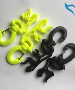 Schlauchhalter Octopushalter 2 oder 3 Schläuche Octopus Halter gelb schwarz hose