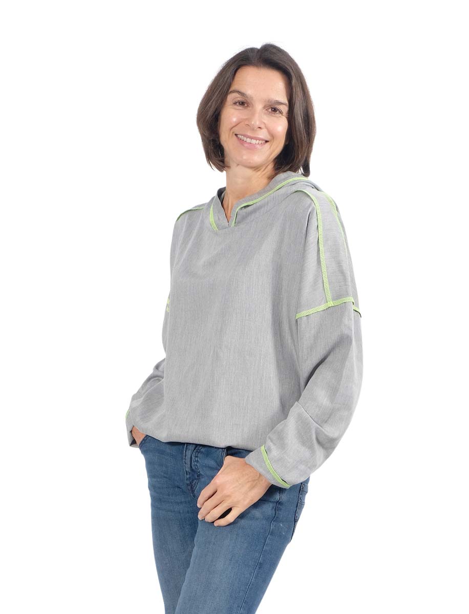 Kapuzenshirt “ANIELA”, Gr. 158 – Damengr. 46 – Bild 3