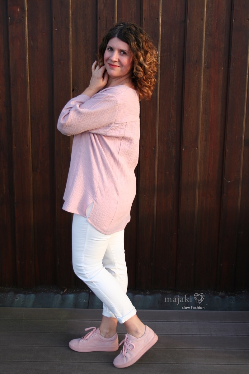 Bio Gauze, Musselin – Schwarz- unifarben – Bild 8