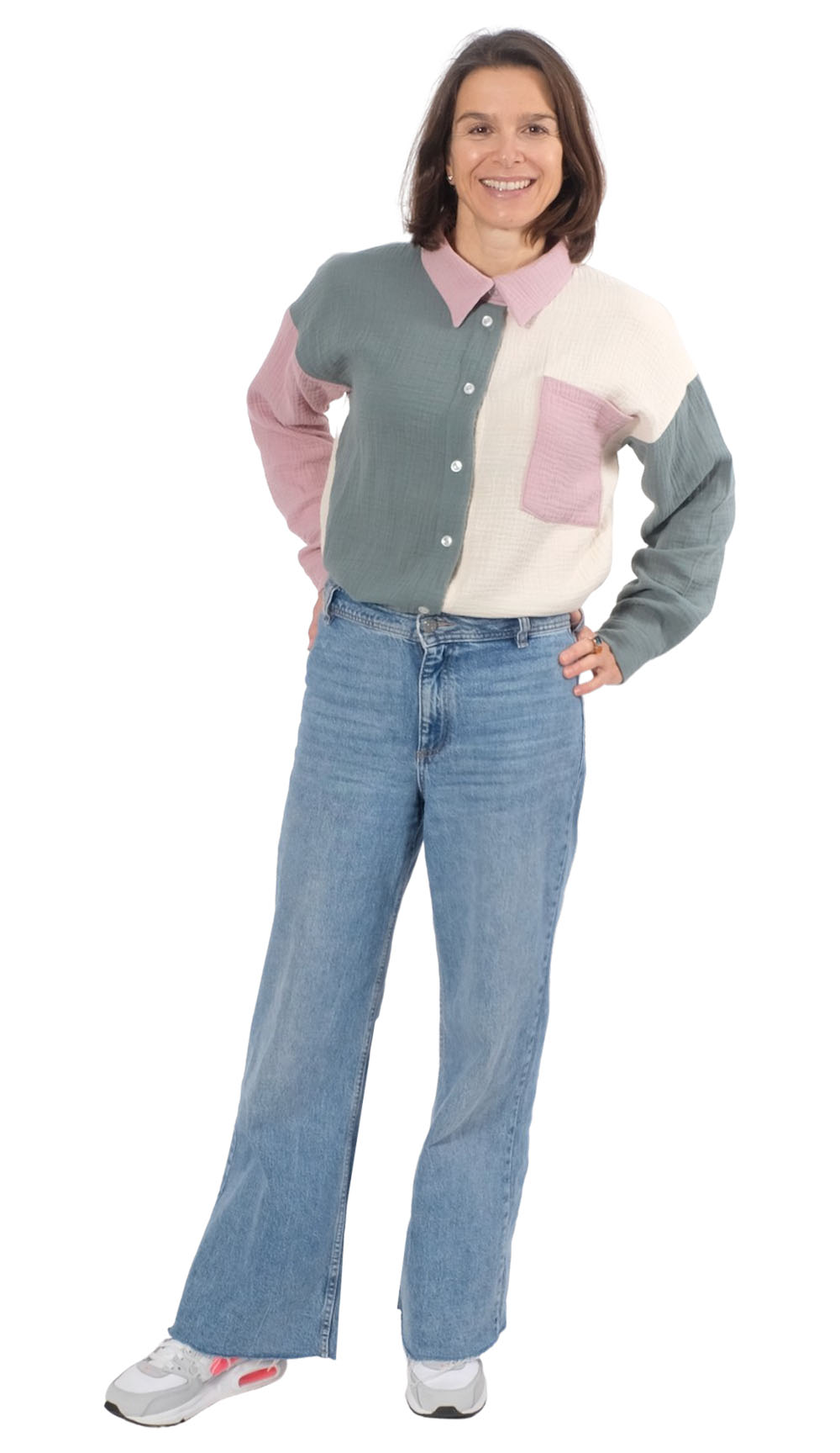 Bio Gauze, Musselin – Grün / Mint – unifarben – Bild 4