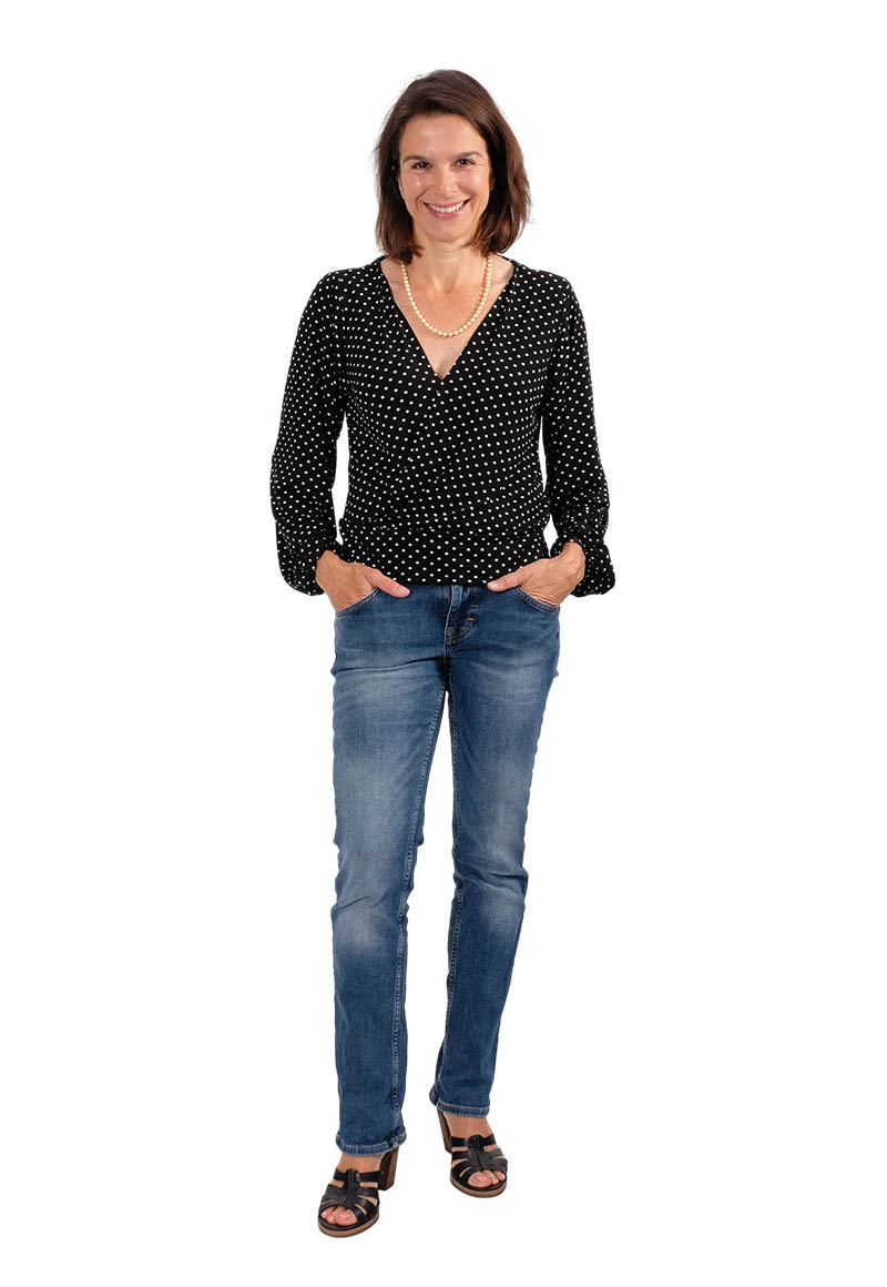 Mischgewebe, Slinky Jersey – extra leicht, unifarben Petrol – Bild 9