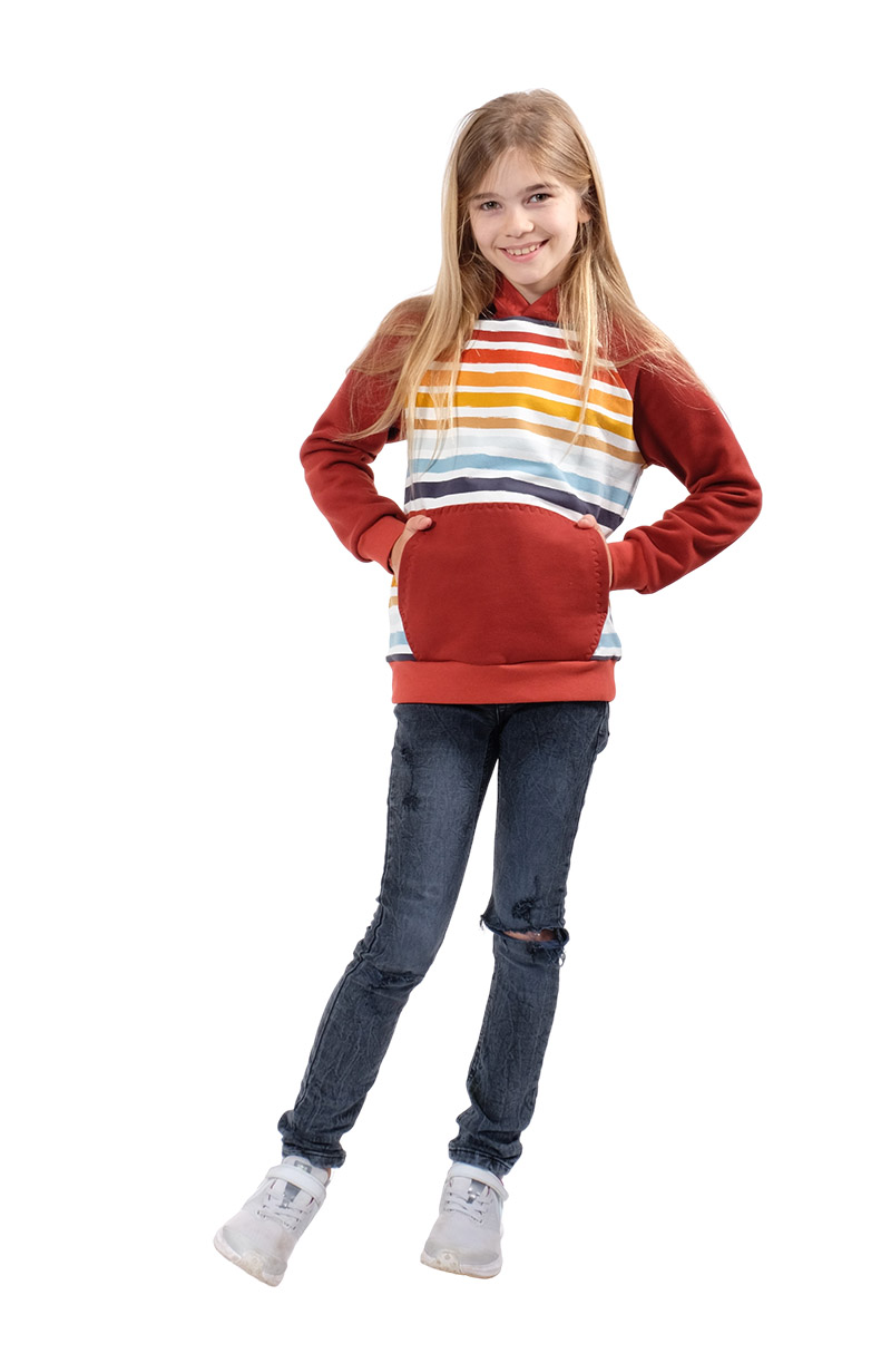 Sommersweat, bunte Streifen – Blockstreifen – Bild 7