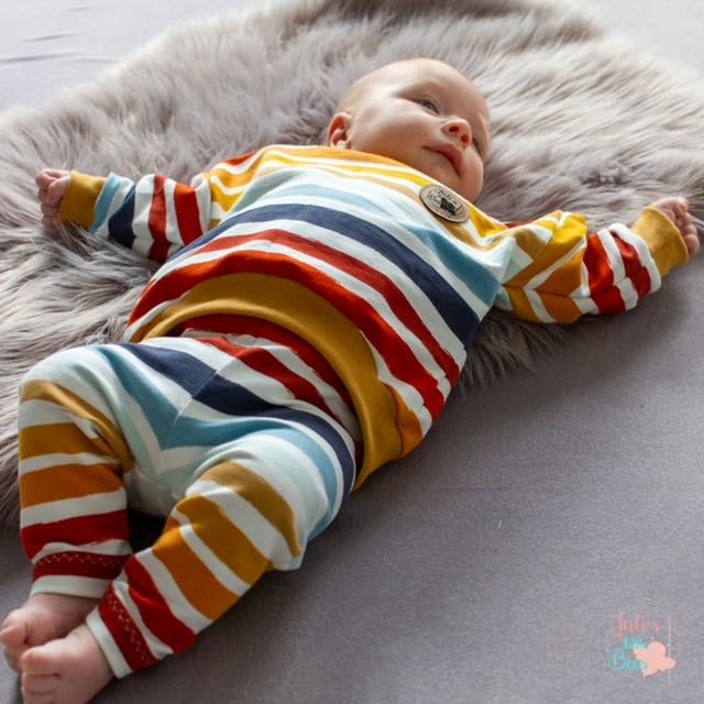 Sommersweat, bunte Streifen – Blockstreifen – Bild 5